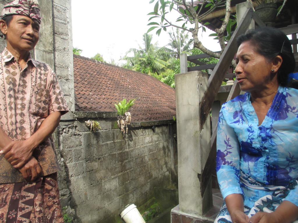 A happy couple in Ubud, Bali